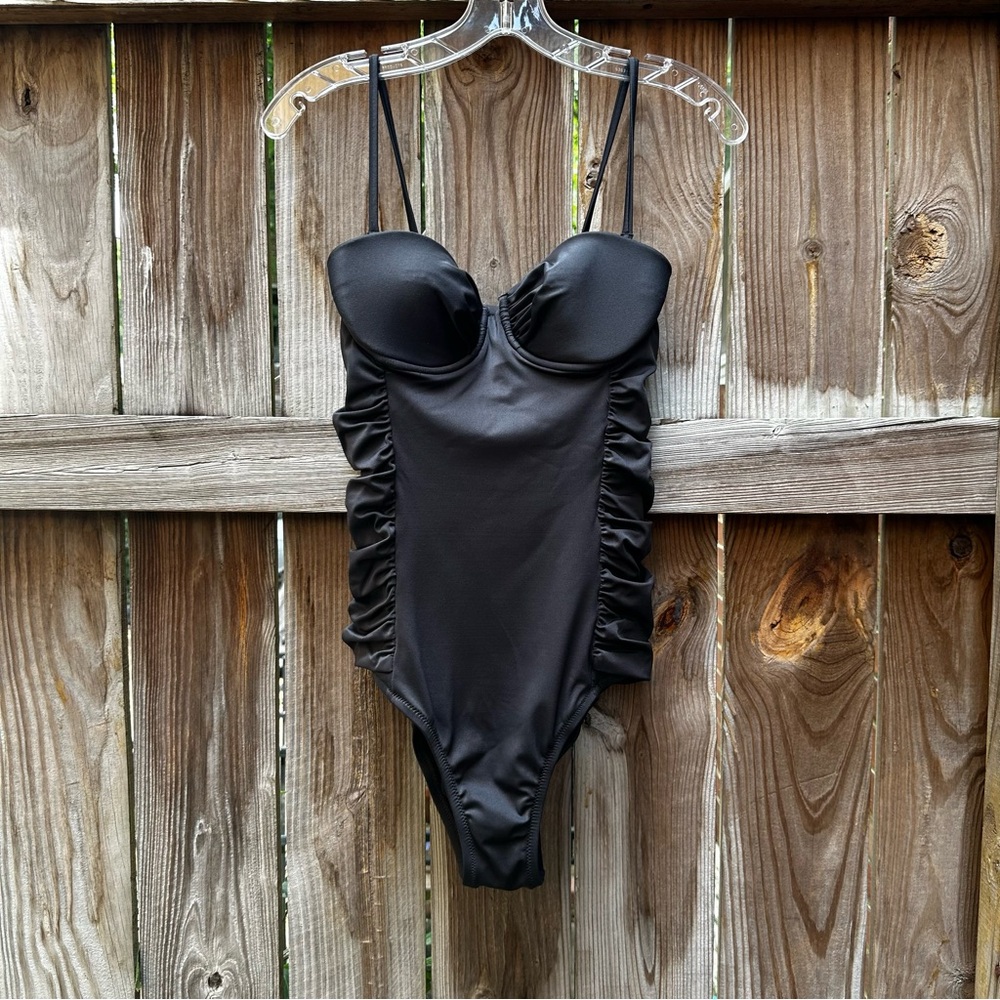 J. Crew Black Women's One Piece Swimsuit